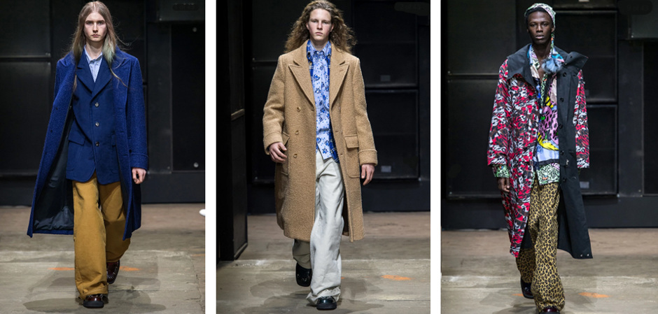 В  Милане на Неделе мужской моды представили новую коллекцию Дома Marni.