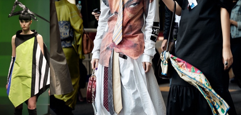 Показы дизайнеров блекли на фоне смелых образов гостей AMAZON FASHION WEEK TOKYO 