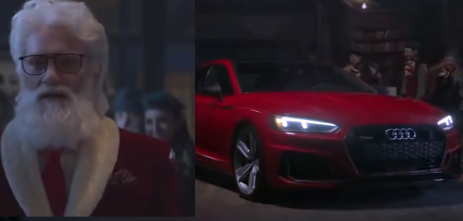 Новогодний ролик от Audi