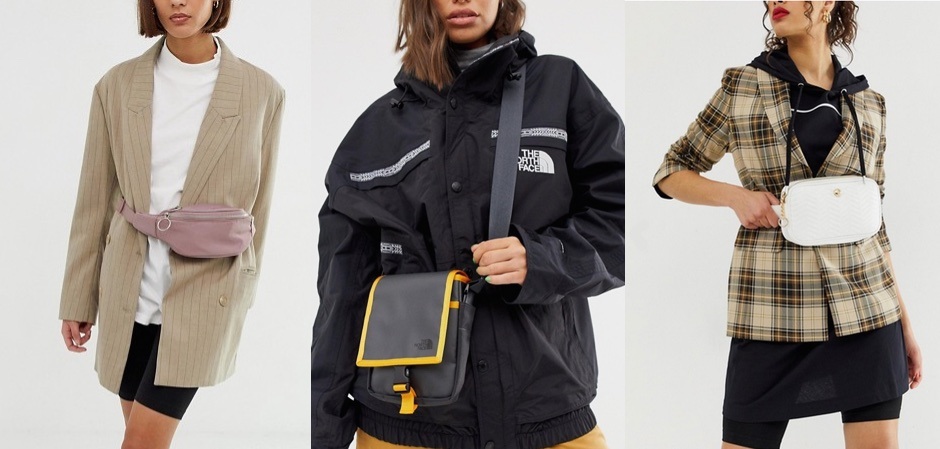 Кроссбоди и поясные сумки теперь носят даже на пиджаках в качестве замены поясу и уркашениям