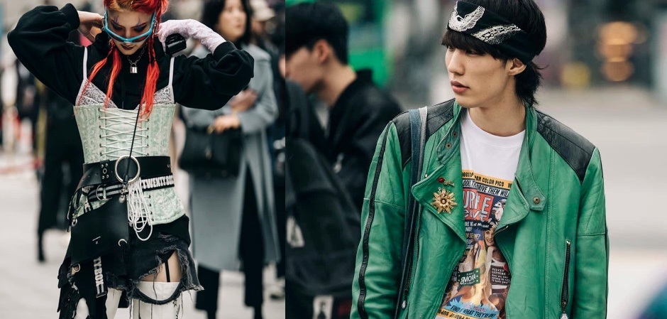 streetsyle на Неделе моды в Сеуле