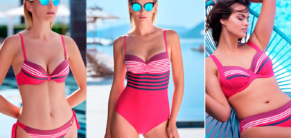 Pink "fuchsia": one of the trends of the season in LISCA swimwear