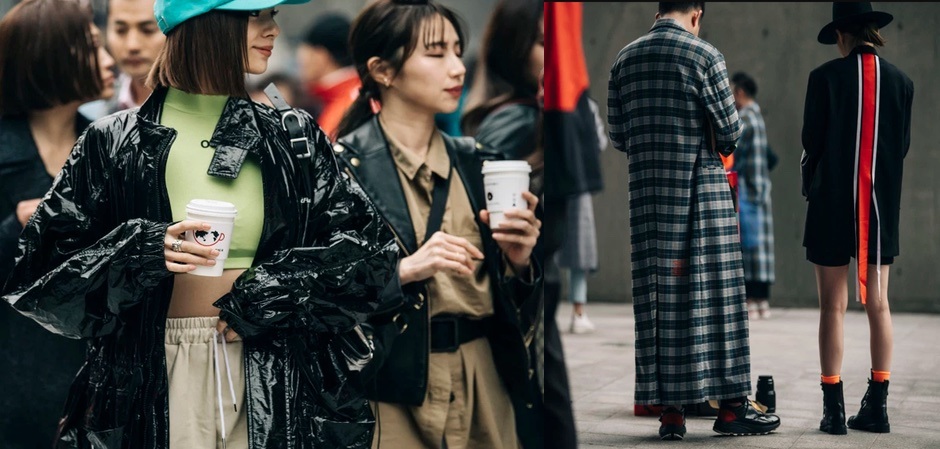 streetsyle на Неделе моды в Сеуле