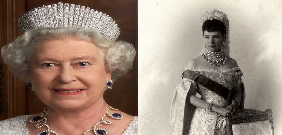 Королева Елизавета носит без стеснения нашу русскую корону российских императриц