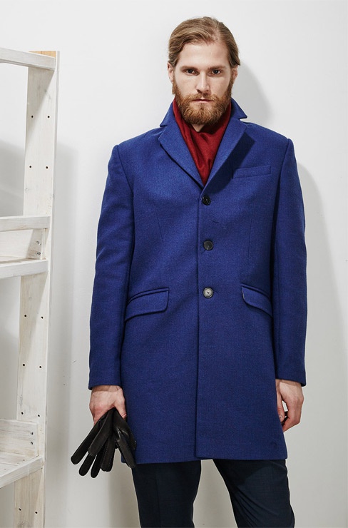 Electric blue clearance coat