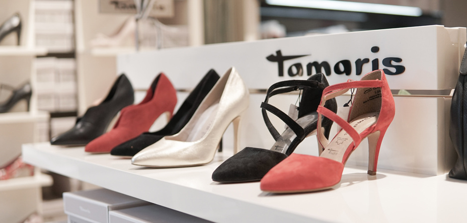 Немецкий бренд обуви Tamaris расширил свой монобрендовый магазин в Санкт-Петербурге