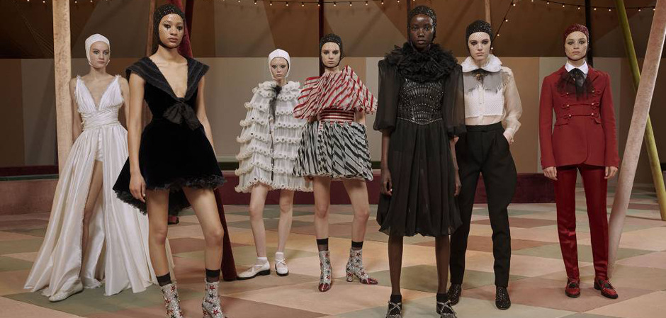Dior на Неделе высокой моды в Париже – коллекция «весна-лето 2019» в цирковом антураже
