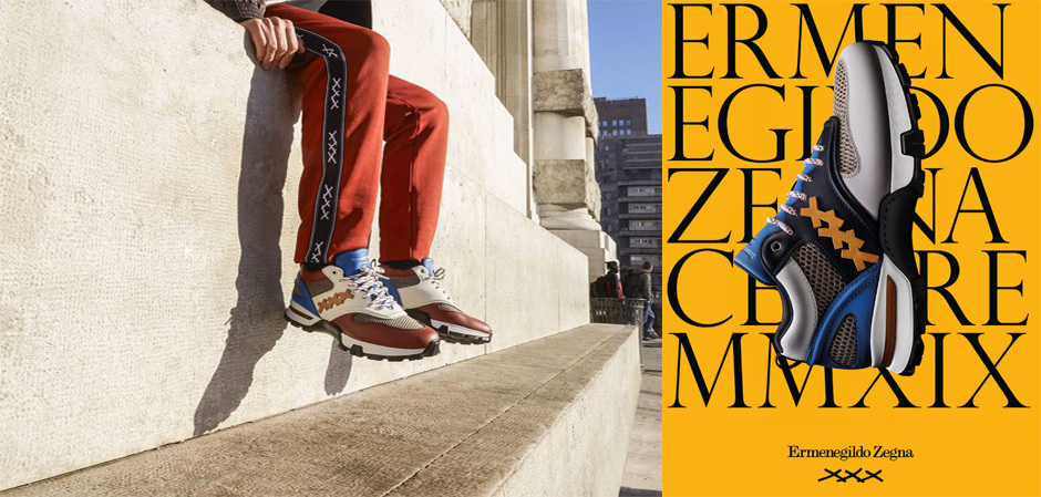 Новые кроссовки от Zegna можно "разукрасить" на свой вкус и цвет