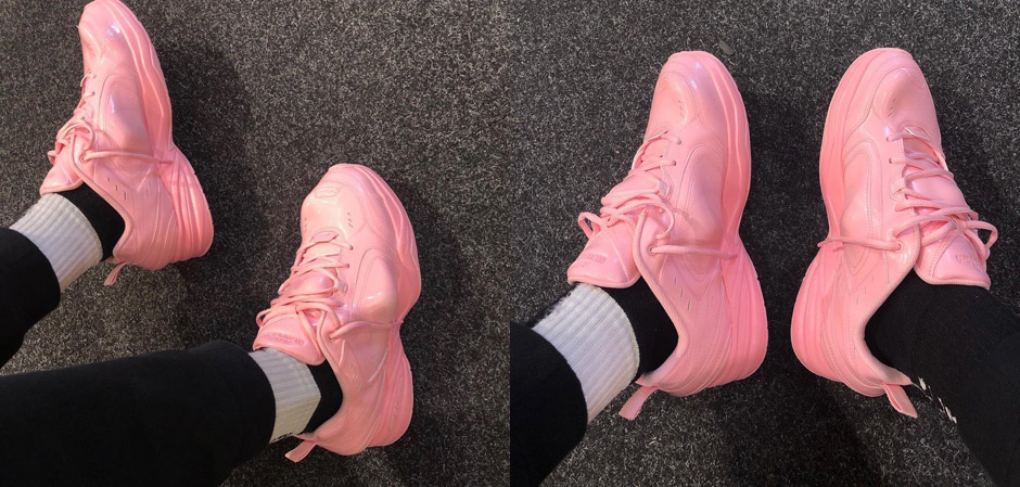 Nike – кроссовки в розовом цвете